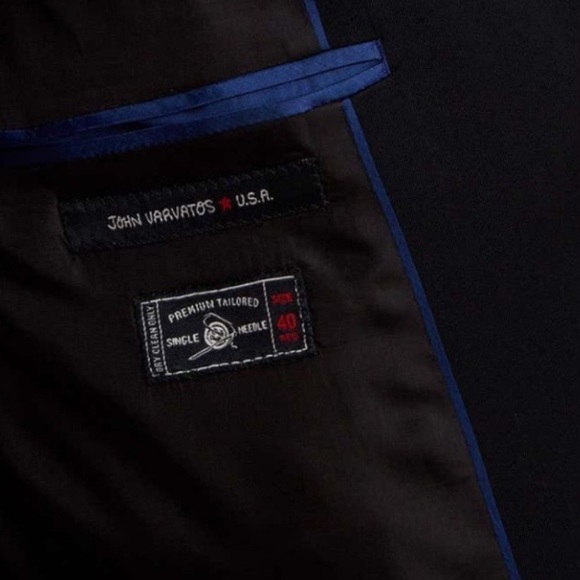 John Varvatos USA Loft 2-Button Blazer Jacket - Picture 10 of 15